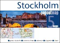 Stockholm PopOut Map: Handy, pocket size, pop-up map of Stockholm