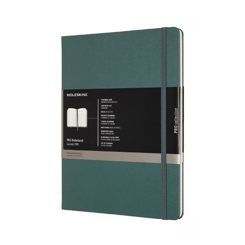 Moleskine - Pro Notebook XL Hard Cover Forest Green