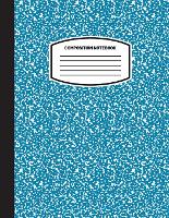  Classic Composition Notebook: (8.5x11) Wide Ruled Lined Paper Notebook Journal (Blue Gray) (Notebook for Kids, Teens,...