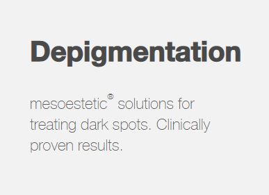 Mesoestetics - Pigmentation skin prep kit