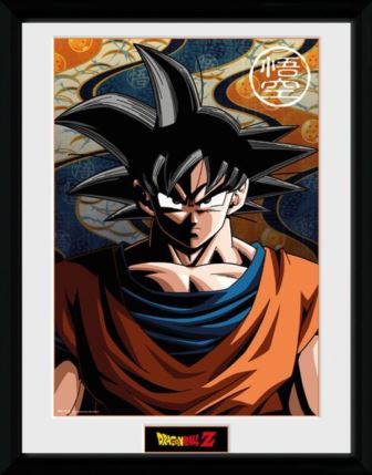 Dragon Ball Goku 30 x 40cm Framed Collector Print