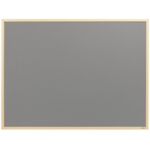 niceday Felt Notice Board Grey 1200 x 900 mm - Each