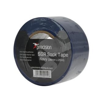 Precision SGR Sock Tape 38mm (Pack of 5) - Navy - Size 38mm x 20m